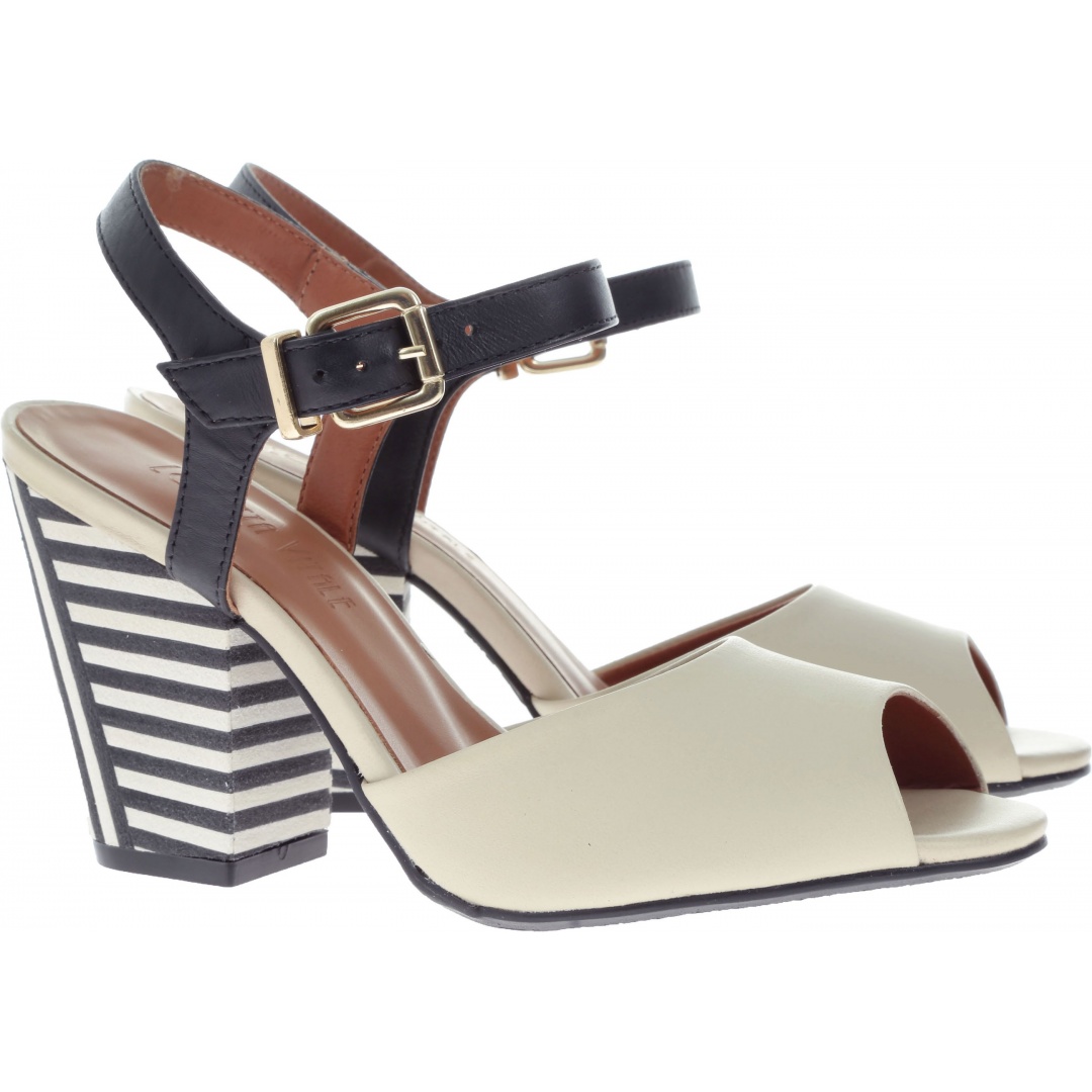 SANDAŁY LORETTA VITALE 50977 GRU - Sandały