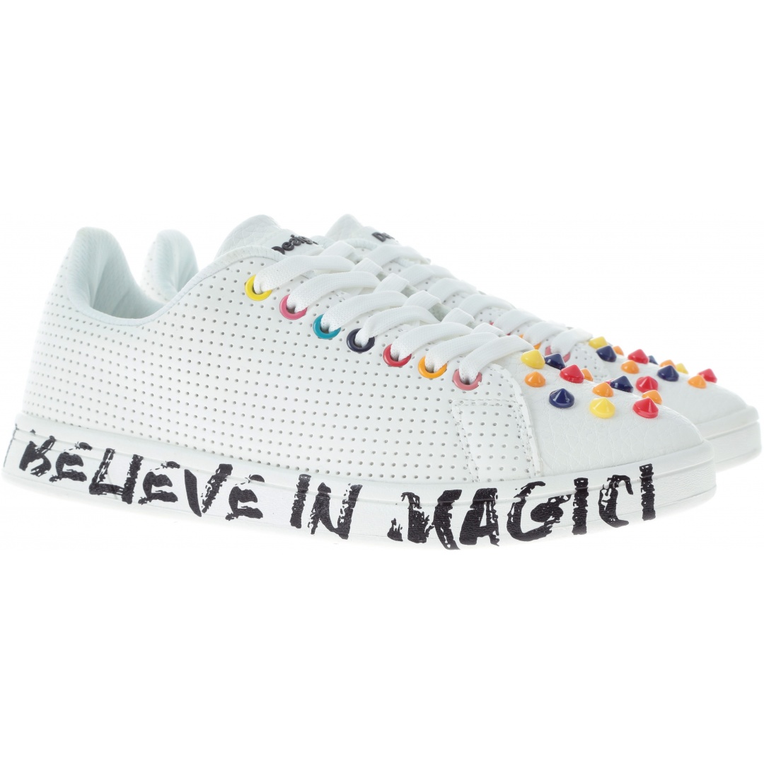 PÓŁBUTY DESIGUAL 18SSKP23 1000 - Półbuty