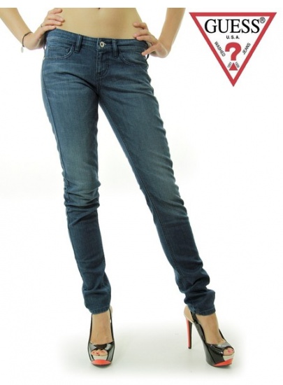 SPODNIE GUESS JEANS FOXY SKINNY