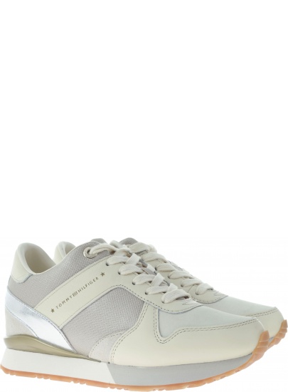 Półbuty Sportowe TOMMY HILFIGER Sneaker Wedge 121 Whisper - Sportowe
