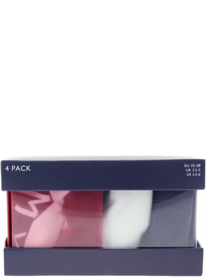 ZESTAW SKARPETEK TOMMY HILFIGER 382018001 322 (4-PAK) - Skarpety, rajstopy