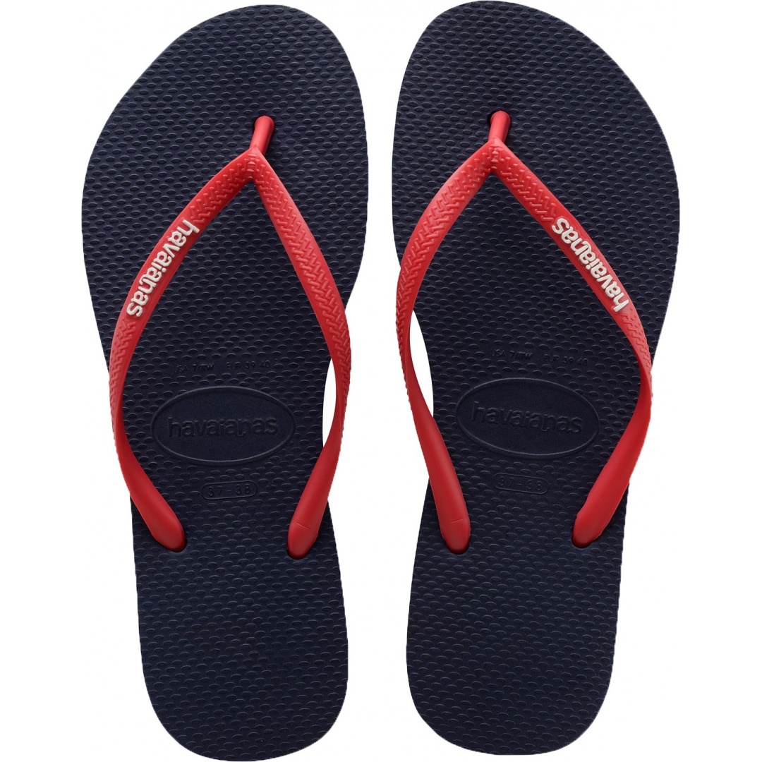 JAPONKI HAVAIANAS SLIM LOGO POP UP HV4119787 5603 - Japonki