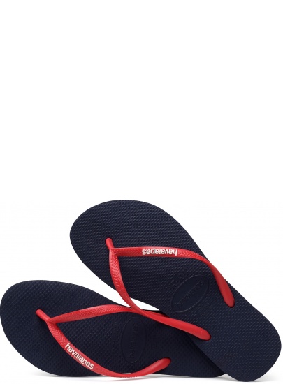 JAPONKI HAVAIANAS SLIM LOGO POP UP HV4119787 5603 - Japonki