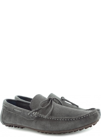 MOKASYNY FILIPE SHOES 9599 GREY - Mokasyny