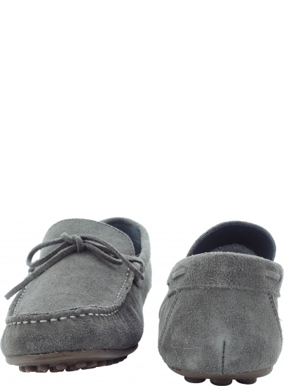 MOKASYNY FILIPE SHOES 9599 GREY - Mokasyny