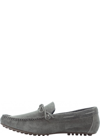 MOKASYNY FILIPE SHOES 9599 GREY - Mokasyny