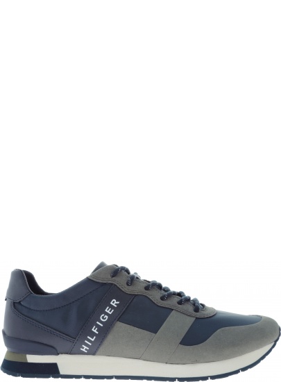 Półbuty TOMMY HILFIGER Printed Material FM0FM01623 011 - Trampki