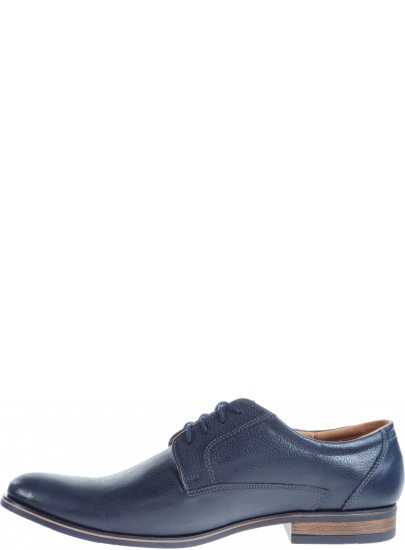 GRANATOWE ELEGANCKIE PÓŁBUTY TIM TM885 - Półbuty