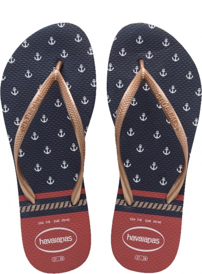 JAPONKI HAVAIANAS SLIM NAUTICAL - Japonki