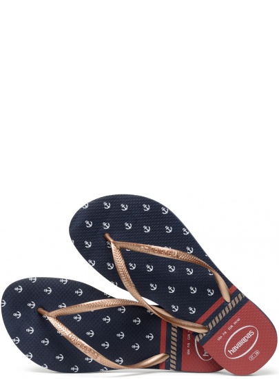 JAPONKI HAVAIANAS SLIM NAUTICAL - Japonki
