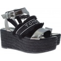 Sandały TOMMY HILFIGER Shiny Metallic - Sandały