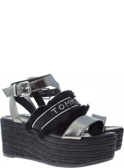 Sandały TOMMY HILFIGER Shiny Metallic - Sandały