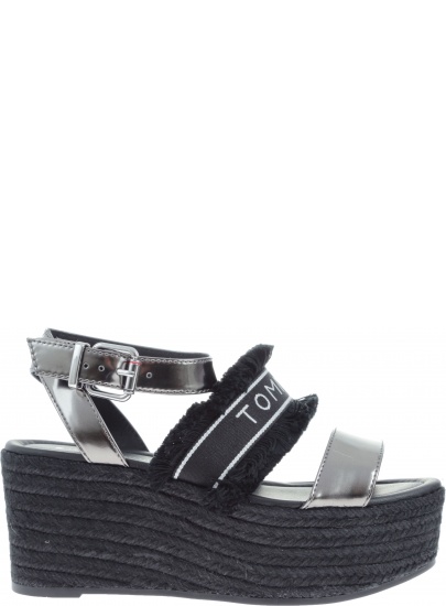 Sandały TOMMY HILFIGER Shiny Metallic - Sandały