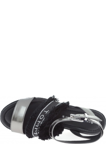 Sandały TOMMY HILFIGER Shiny Metallic - Sandały