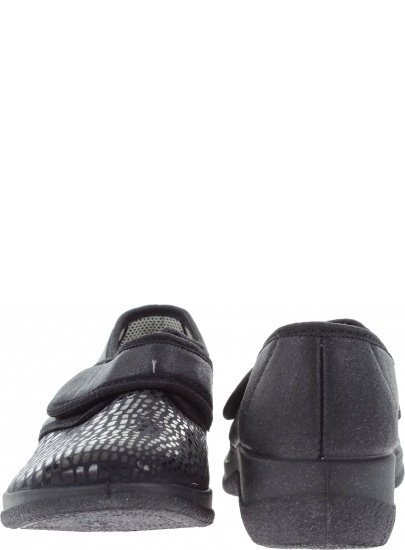PÓŁBUTY NA RZEPY COMFORT SHOES 4218 - Półbuty
