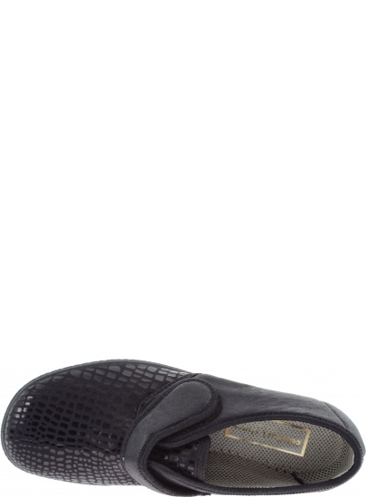 PÓŁBUTY NA RZEPY COMFORT SHOES 4218 - Półbuty