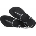 JAPONKI SANDAŁKI HAVAIANAS FREEDOM BLACK - Sandały