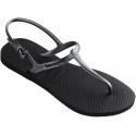 JAPONKI SANDAŁKI HAVAIANAS FREEDOM BLACK - Sandały