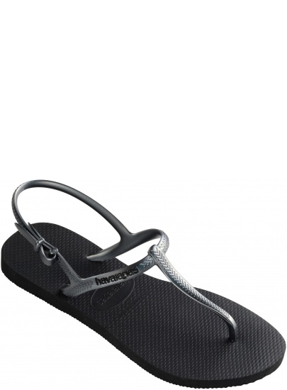 JAPONKI SANDAŁKI HAVAIANAS FREEDOM BLACK - Sandały