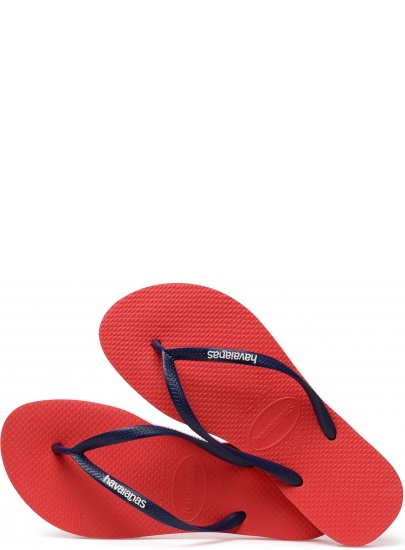 JAPONKI HAVAIANAS SLIM LOGO POP UP HV4119787 0410 - Japonki