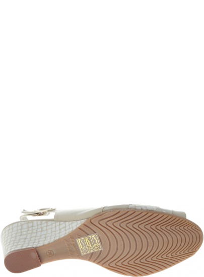 SANDAŁY NA KLINIE ZODIACO 9100 BEIGE - Sandały