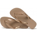 JAPONKI HAVAIANAS TOP TIRAS ROSE GOLD - Japonki