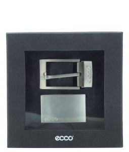 PASEK ECCO BELT BOX PRONGUE SQUARE BUCKLE - Paski