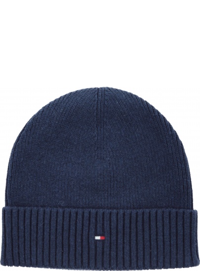 CZAPKA TOMMY HILFIGER PIMA COTTON CASHMERE AM0AM03983 413