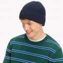 CZAPKA TOMMY HILFIGER PIMA COTTON CASHMERE AM0AM03983 413