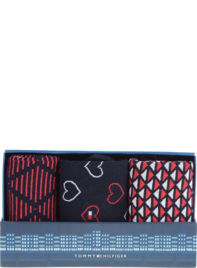 ZESTAW SKARPETEK TOMMY HILFIGER 473019001 563 (3-PAK) - Skarpety, rajstopy