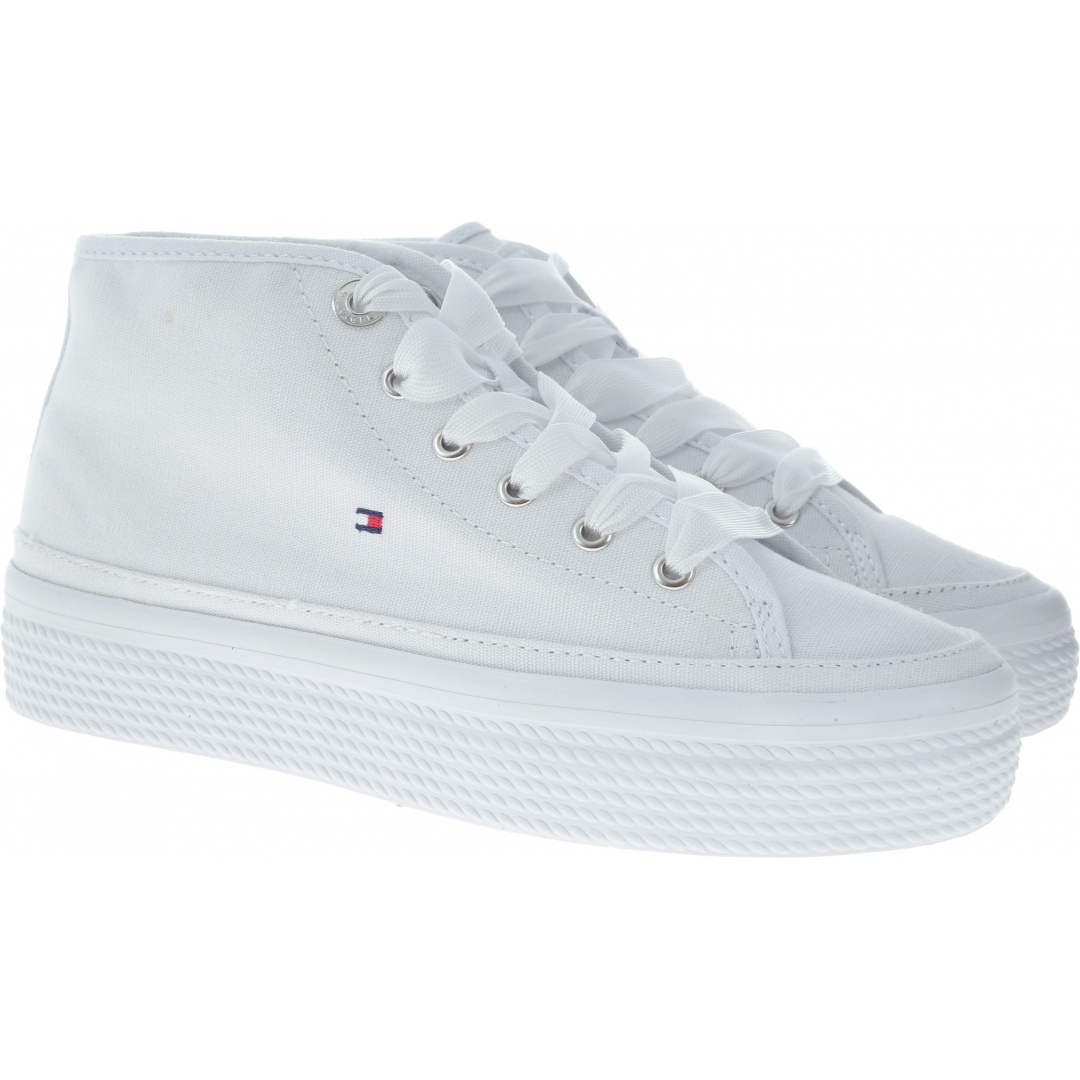 TOMMY HILFIGER Pastel Mid Flatform - Trampki