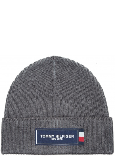CZAPKA TOMMY HILFIGER TOMMY PATCH BEANIE