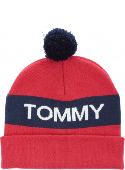 CZAPKA TOMMY HILFIGER TJM RUGBY STRIPES