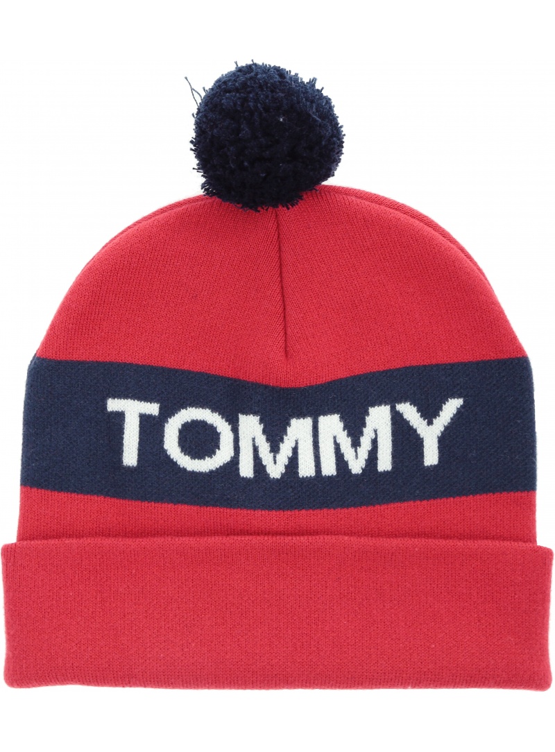CZAPKA TOMMY HILFIGER TJM RUGBY STRIPES