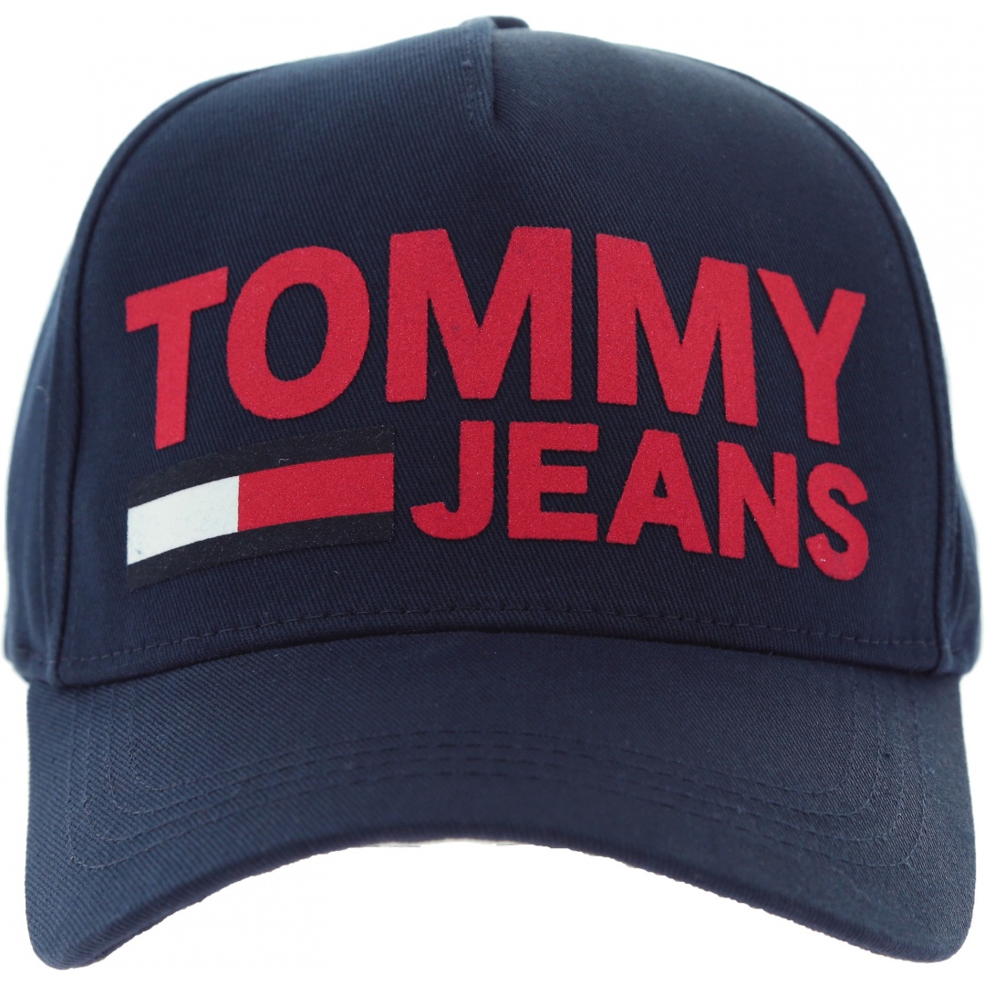 Czapka TOMMY HILFIGER Tju Flock Print Cap