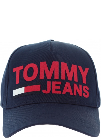 Czapka TOMMY HILFIGER Tju Flock Print Cap