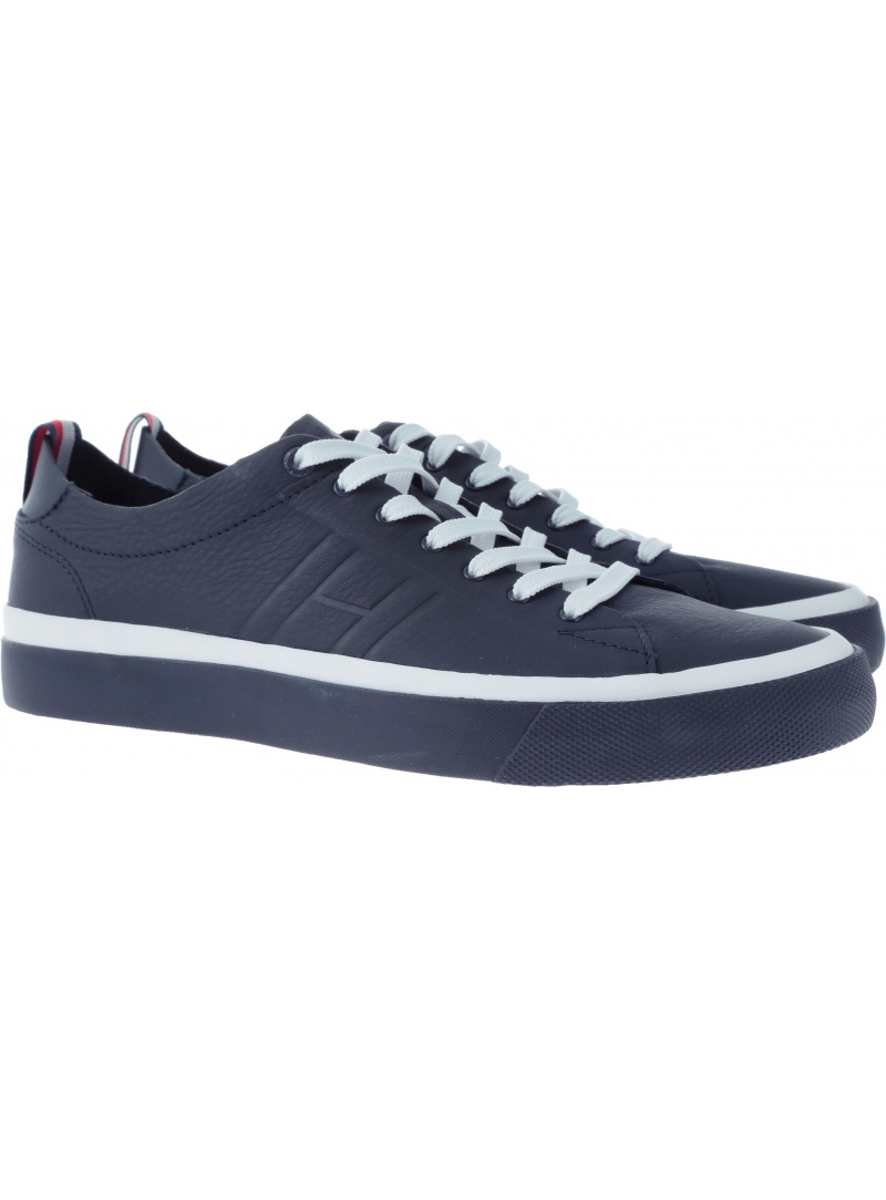 Trampki TOMMY HILFIGER Unlined Low Cut Leat - Trampki
