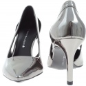 CZÓŁENKA TOMMY HILFIGER MIRROR METALLIC CUT OUT PUMP - Czółenka