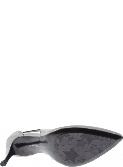 CZÓŁENKA TOMMY HILFIGER MIRROR METALLIC CUT OUT PUMP - Czółenka