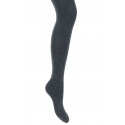 RAJSTOPY TOMMY HILFIGER WOMEN TIGHTS ANTHRACITE MELANGE 1-PAK - Skarpety