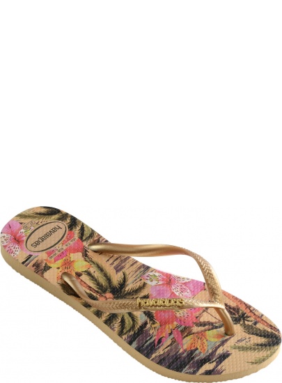JAPONKI HAVAIANAS SLIM TROPICAL 4 122 111 0092 - Japonki