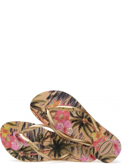 JAPONKI HAVAIANAS SLIM TROPICAL 4 122 111 0092 - Japonki
