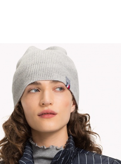 CZAPKA TOMMY HILFIGER SOFT KNIT AW0AW05949 050