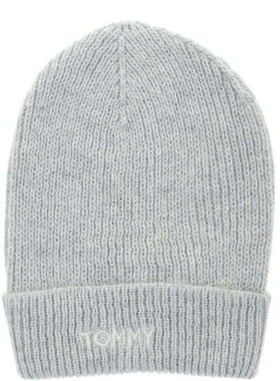 Czapka TOMMY HILFIGER Effortless Knit AW0AW05950 050