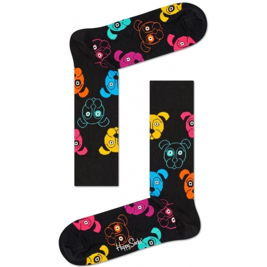 SKARPETY HAPPY SOCKS DOG01 9001 - Skarpety