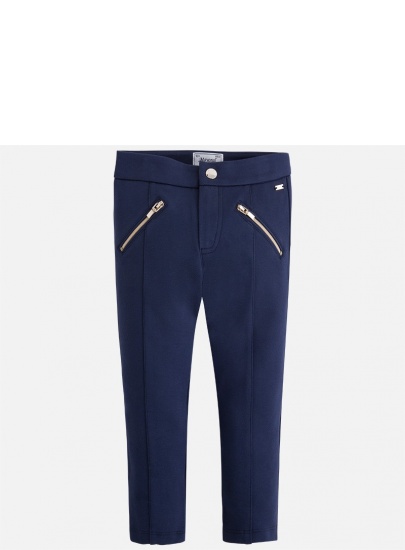 Granatowe jeginsy dla dziewczynki MAYORAL 4719 11 - Spodnie, legginsy