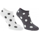 Skarpetki TOMMY HILFIGER Th Women Dots Sneaker 2P 383012001 200 (2-Pak) -