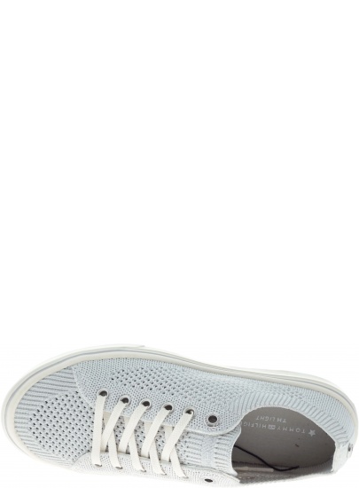 TRAMPKI TOMMY HILFIGER KNITTED LIGHT WEIGHT FW0FW03362 100 - Trampki