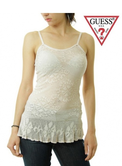 BLUZKA GUESS JEANS ALECIA TANK W22R29Z0DQ0 D419 - Bluzki