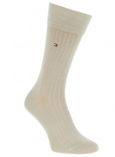 Skarpetki TOMMY HILFIGER Men Sock Mercerized Sand (1-Pak) -